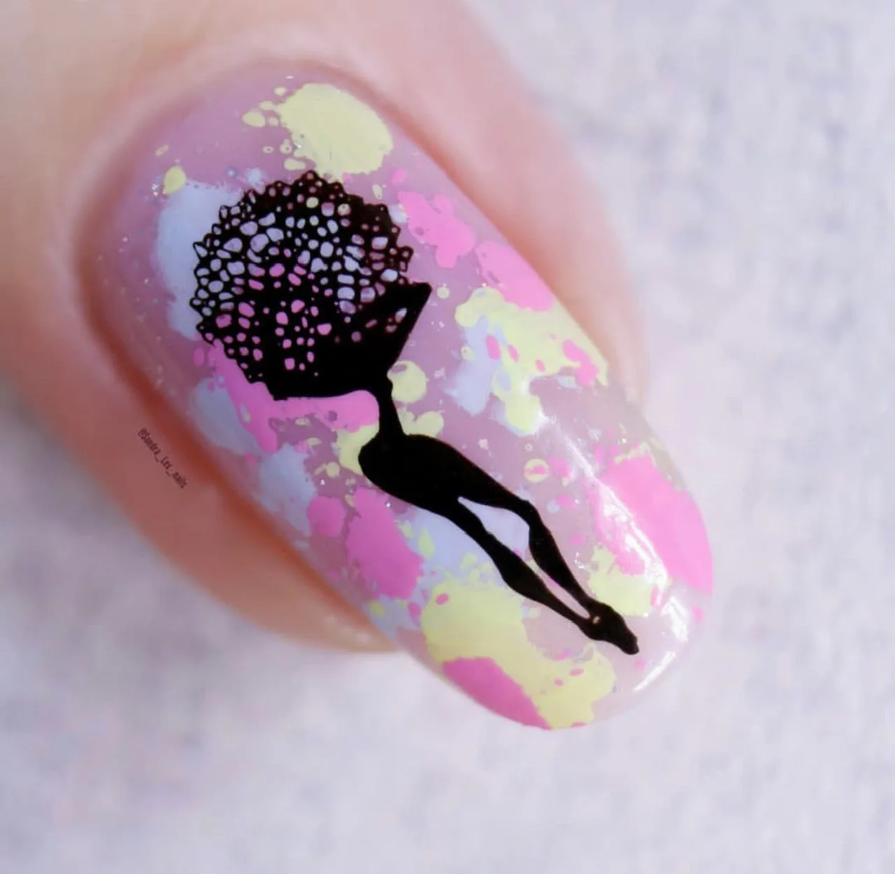 Clear Jelly Stamper In the Buff CjS-205 stamping plade body