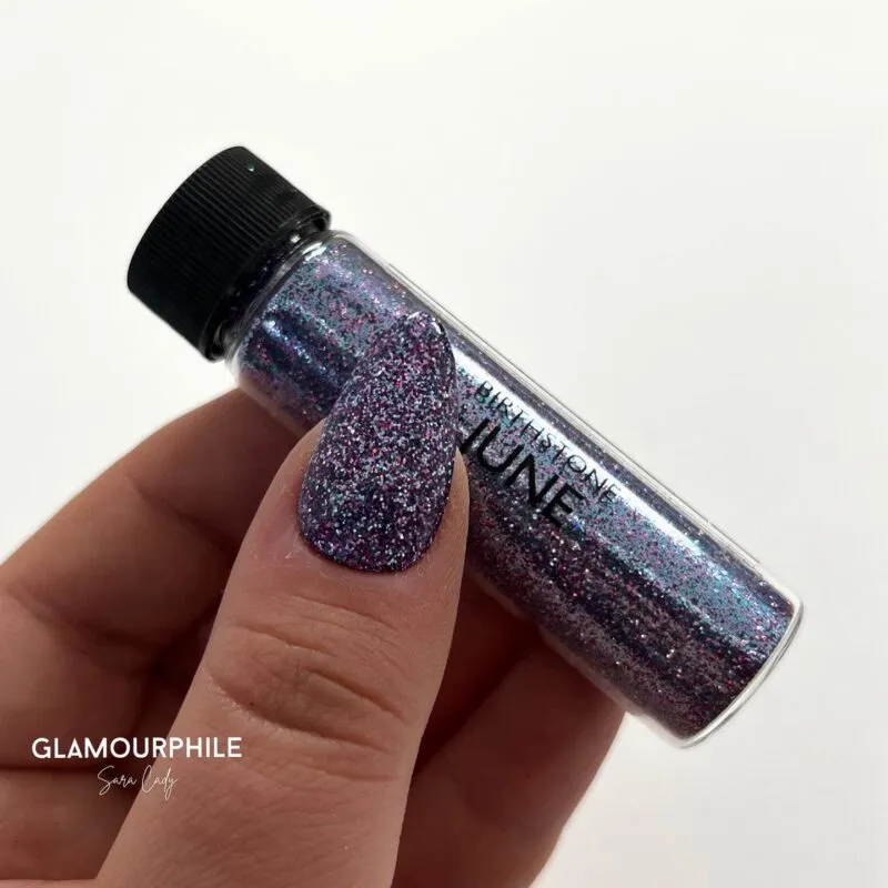 Indigo Nails June Birthstone negleglitter