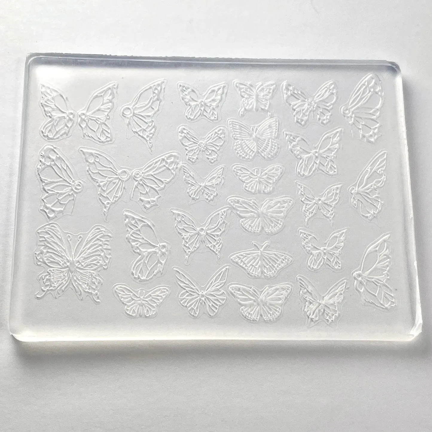 Clear Jelly Stamper KoKo Claire 3D gelform holiday snefnug