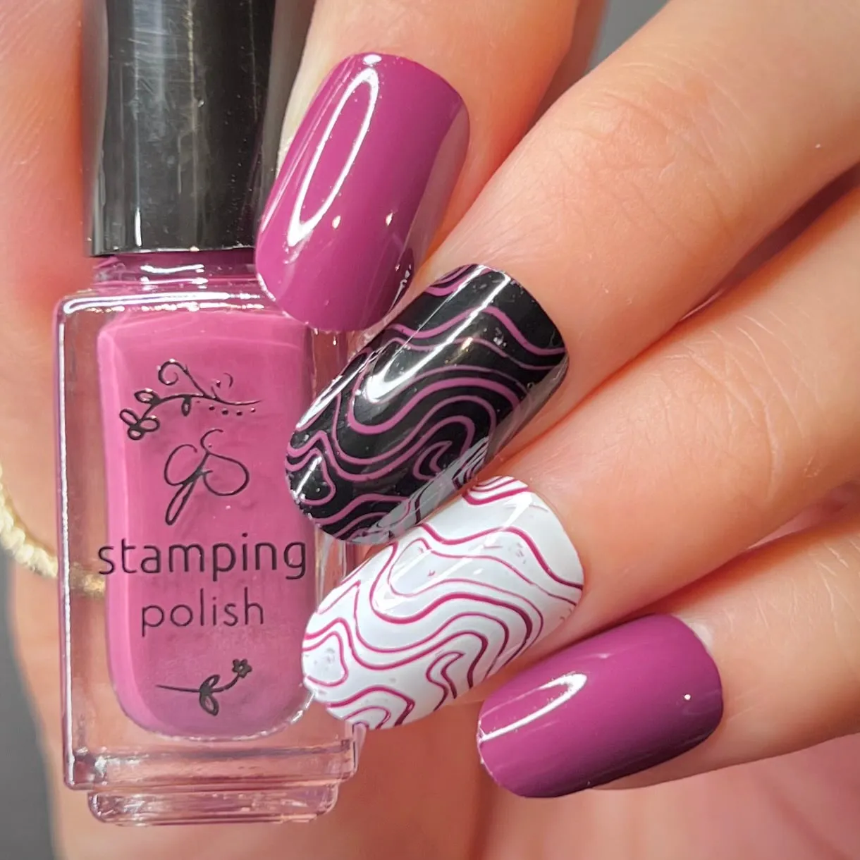 Clear Jelly Stamper 221 Mulberry Magic stampinglak 5 ml