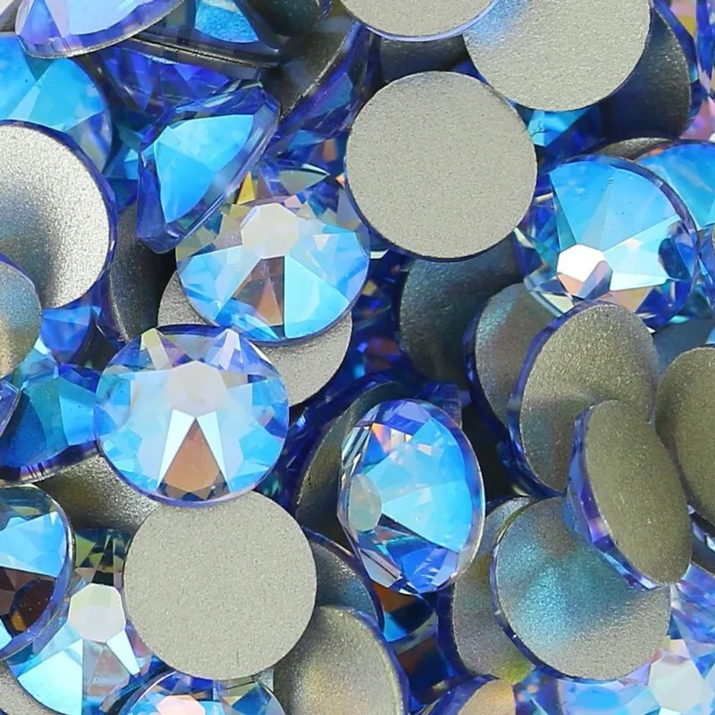 Indigo Nails Beautystones Light Sapphire neglekrystaller