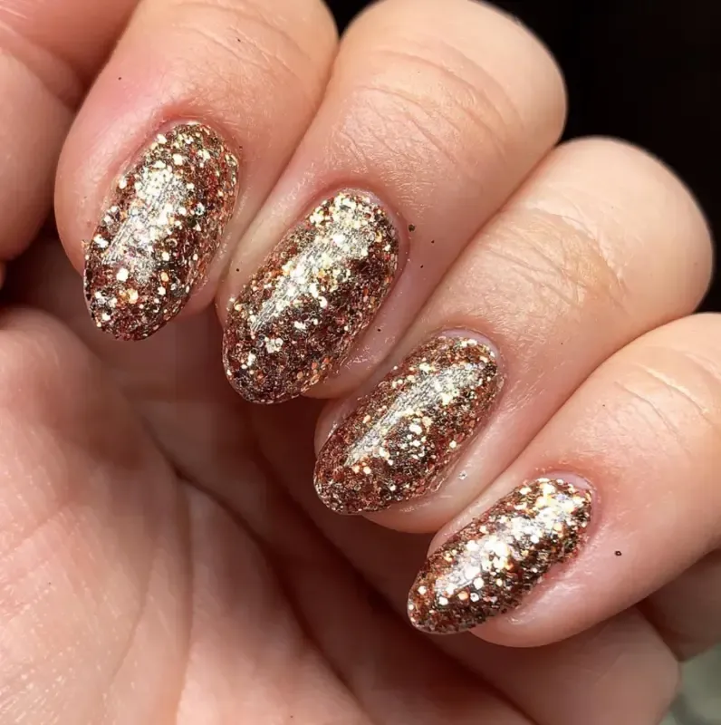 Indigo Nails Beautystones Victoria glitter til negle fint korn
