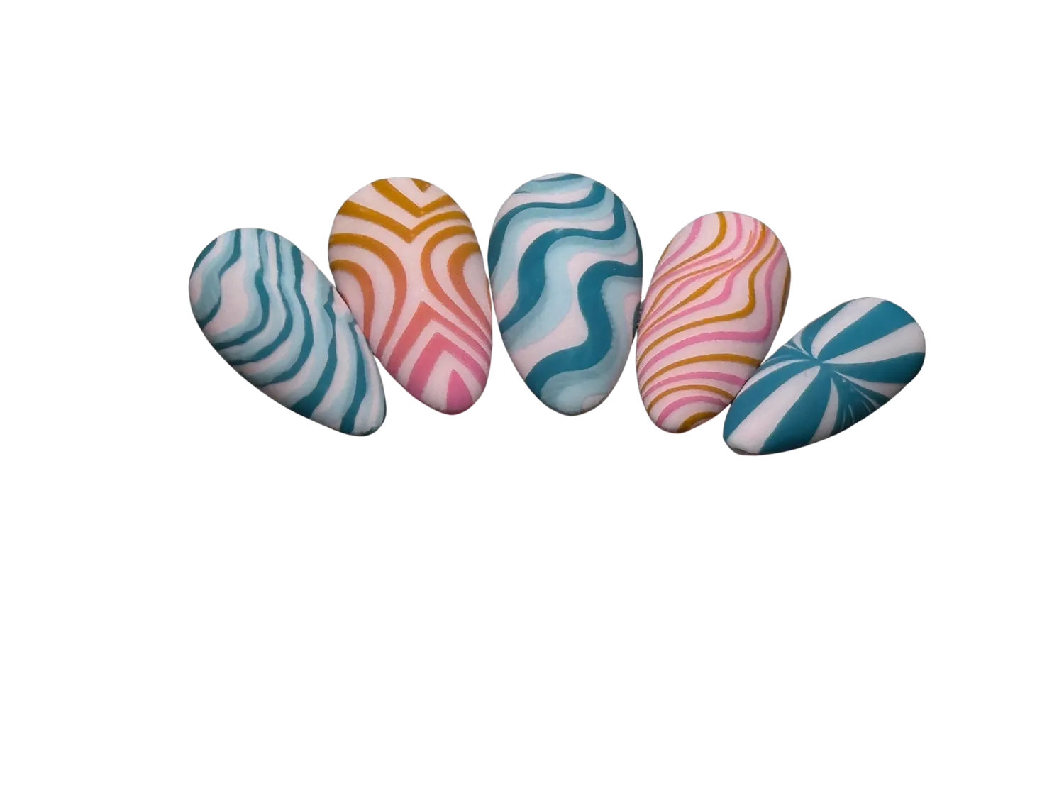 Clear Jelly Stamper Color Me Trippy CjS-417 stampingplade retro 14cm