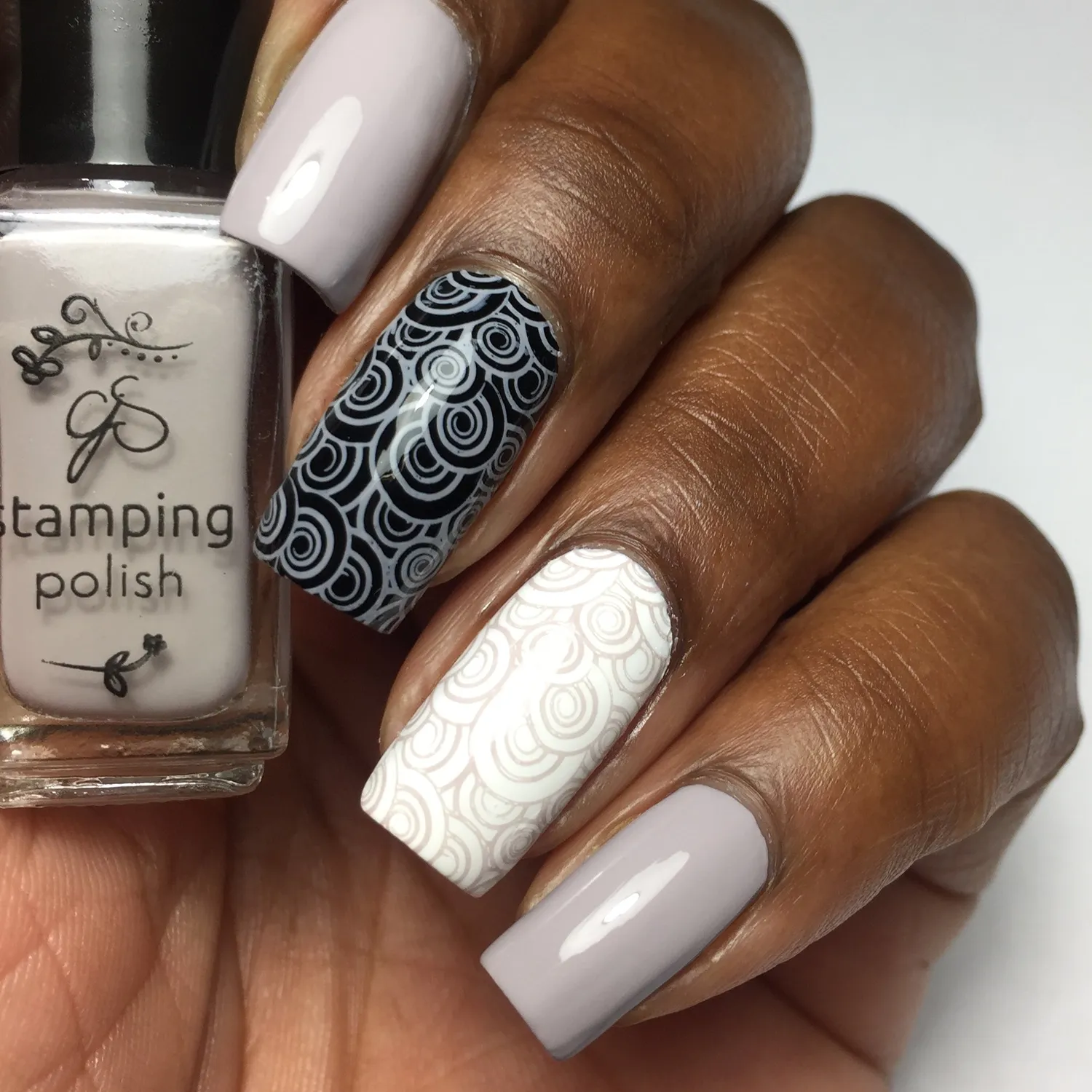 Clear Jelly Stamper 15 Stone Cold stampinglak grå 5ml lys