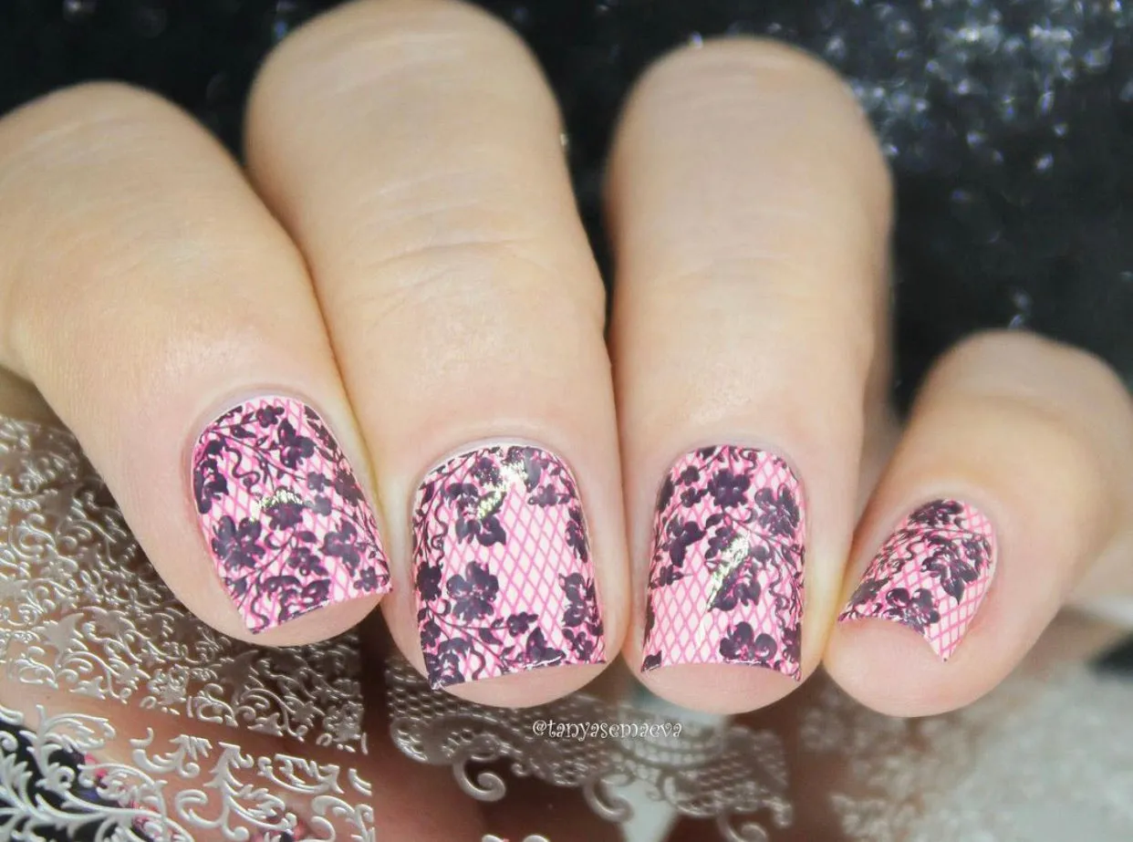 Clear Jelly Stamper CjS-178 A Touch of Lace stempelplade blonder