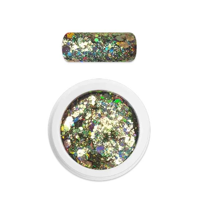 Moyra Holo Glitter Mix 28 Light Green neglitter 3 g