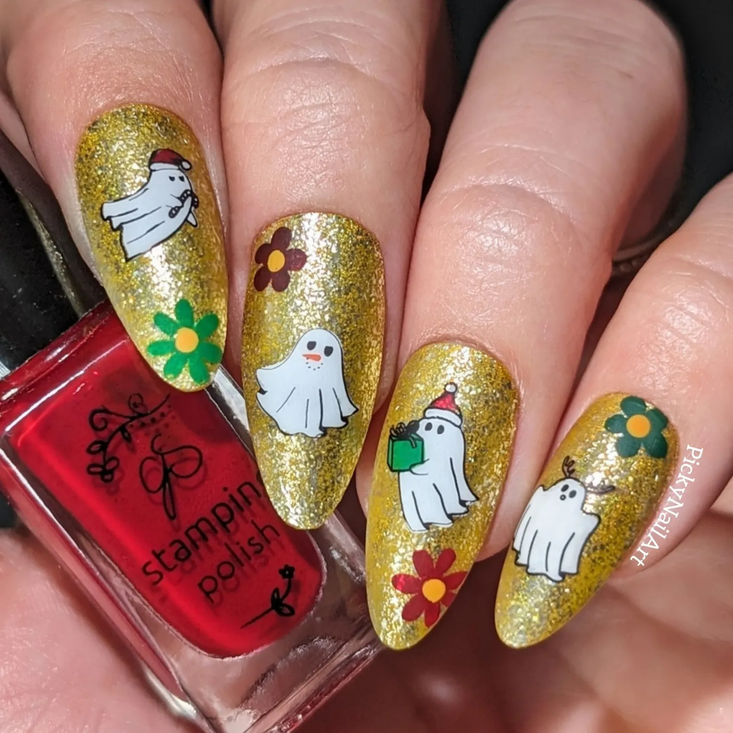 Clear Jelly Stamper Hippie Holiday CjSC-79 stamping plade jul