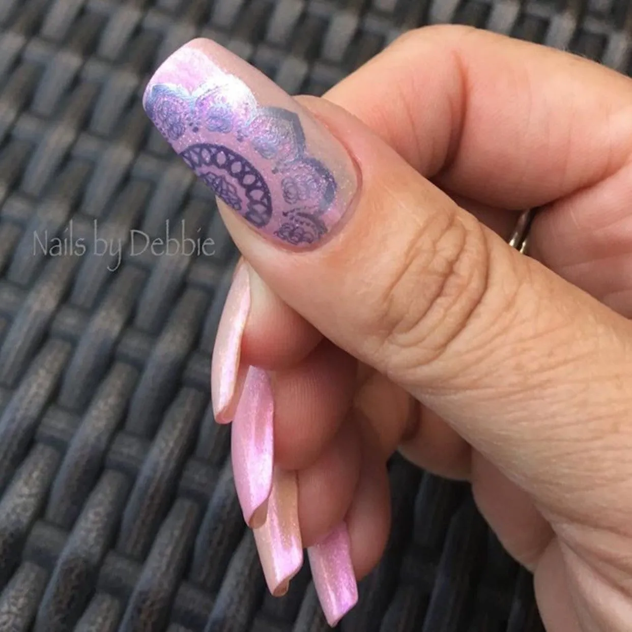 Clear Jelly Stamper Manishas Mandalas LC-19 stampingplade