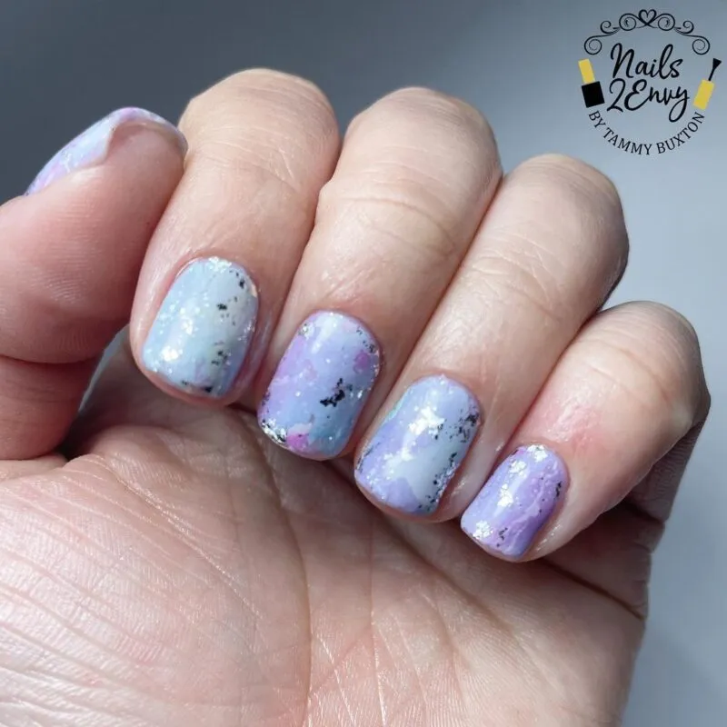 Indigo Nails Beautystones Jerry neglefolie guld effekt