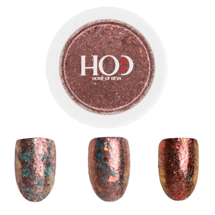 Mline Beauty Metal Flakes 3 negleflager HOD
