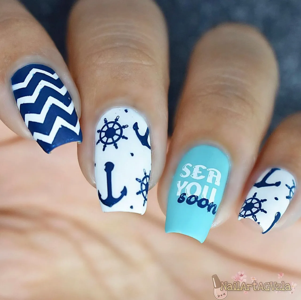 Clear Jelly Stamper CjS-162 Sail Away stamping plade 8x8 cm