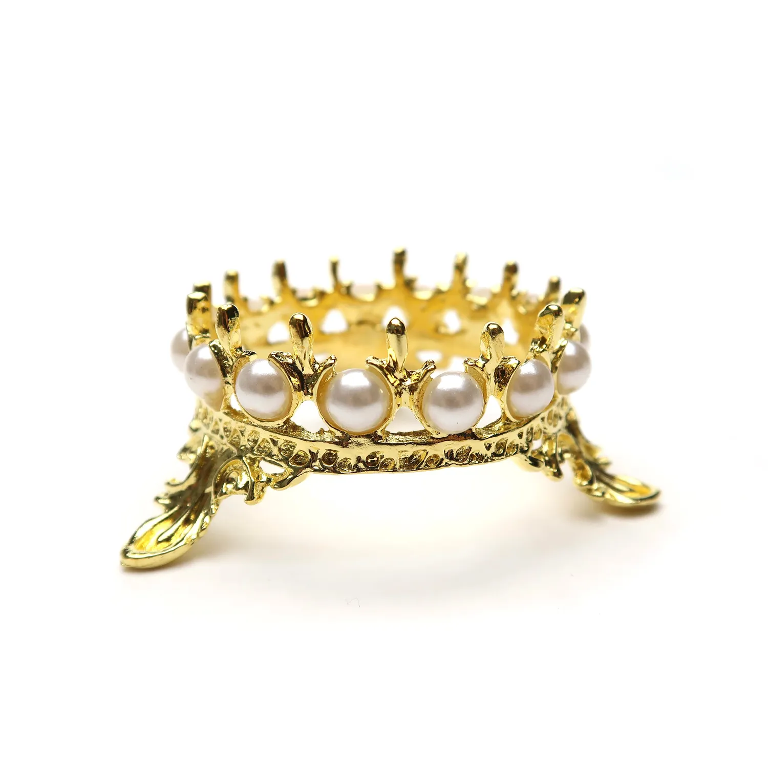 Clear Jelly Stamper The Crown penselholder guld 7 cm