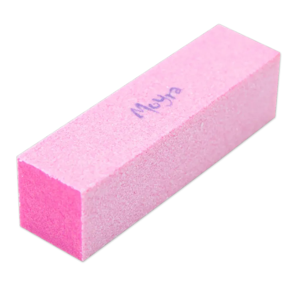 Moyra Coloured Blocks neglebuffer F33 pink puds