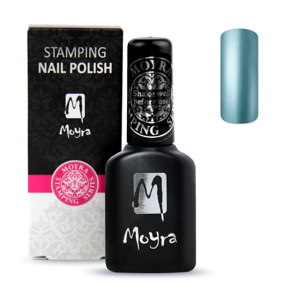 Moyra Smart Polish SPS16 Metal Blue stampinglak 12 ml