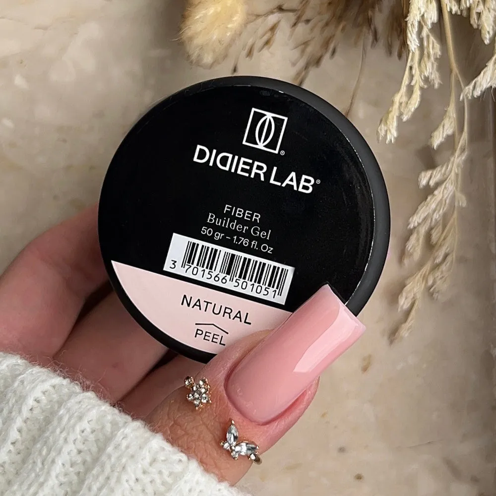Didier Lab Fiber Builder Gel Natural opbygningsgel HEMA-fri