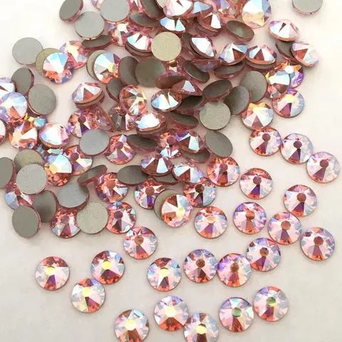 Beautystones Light Rose AB neglekrystaller