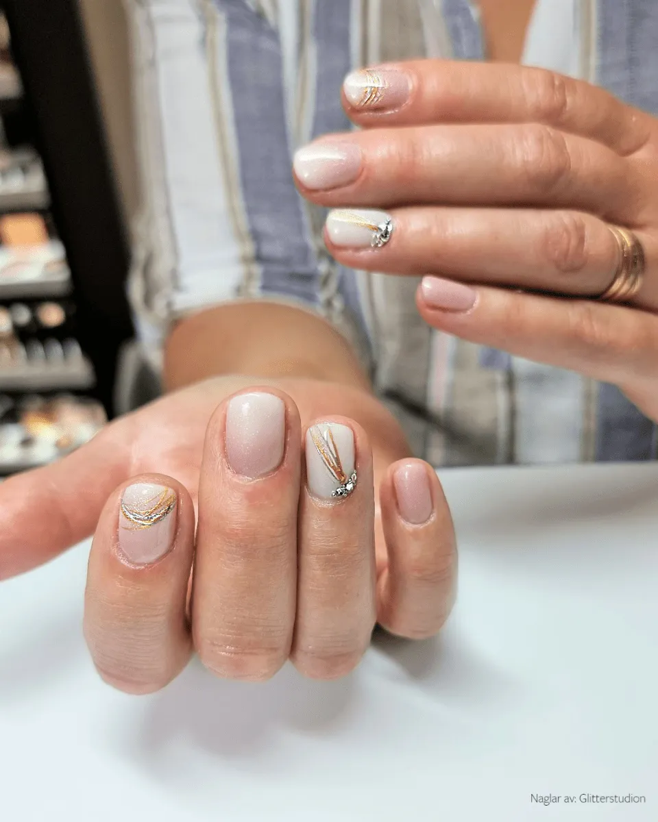 Mline Beauty Spider Silver spider gel 15 ml sølv