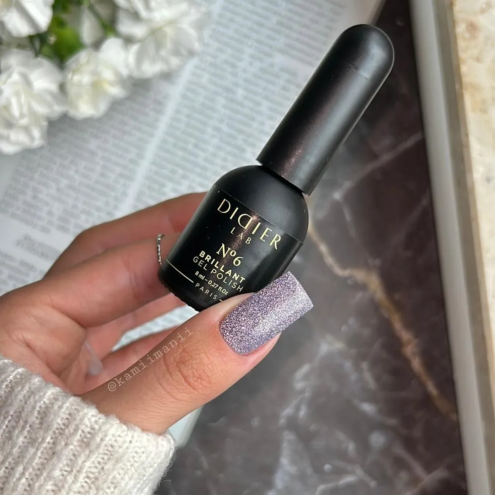 Didier Lab Brillant No6 gellak lilla flash 8ml