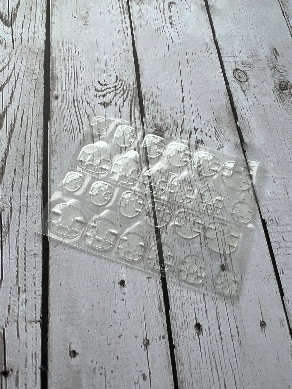 Clear Jelly Stamper CjS Demo Tip Tin tipholder 10 tips metaldåse