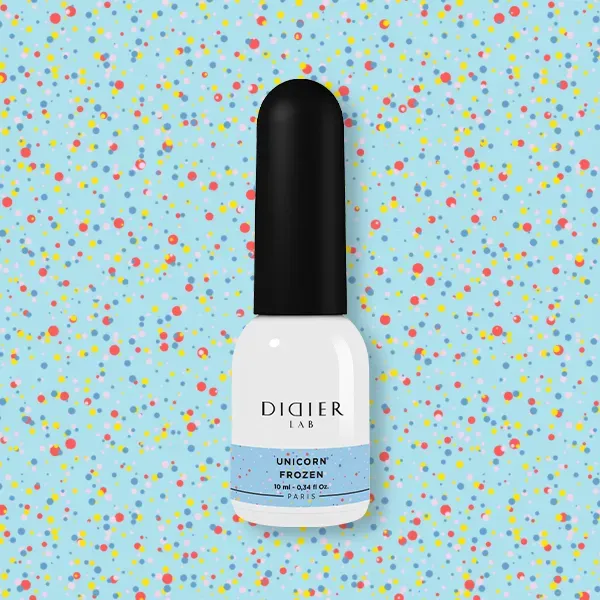 Didier Lab Unicorn Frozen gellak glitter effekt