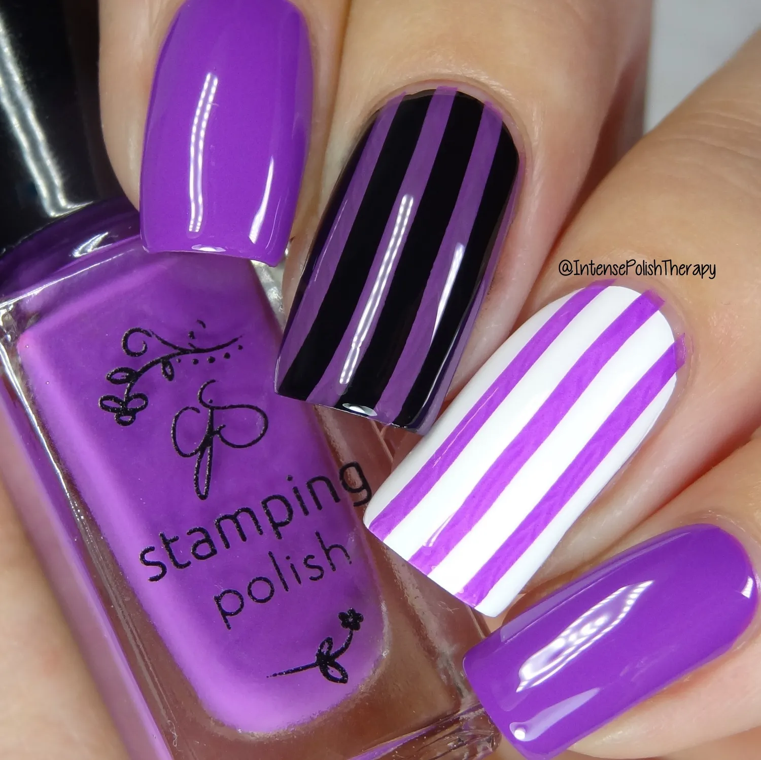 Clear Jelly Stamper #18 I Brought Beverages stampinglak lilla 5 ml
