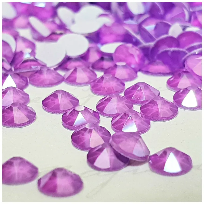 Beautystones Crystal Electric Violet neglekrystal lilla