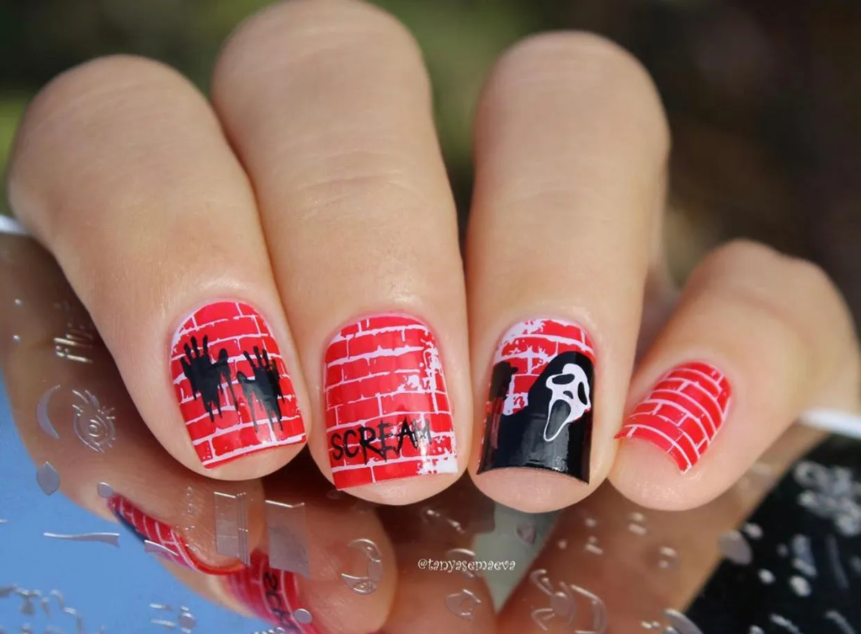 Clear Jelly Stamper If You Dare CjSH-60 stamping plade halloween