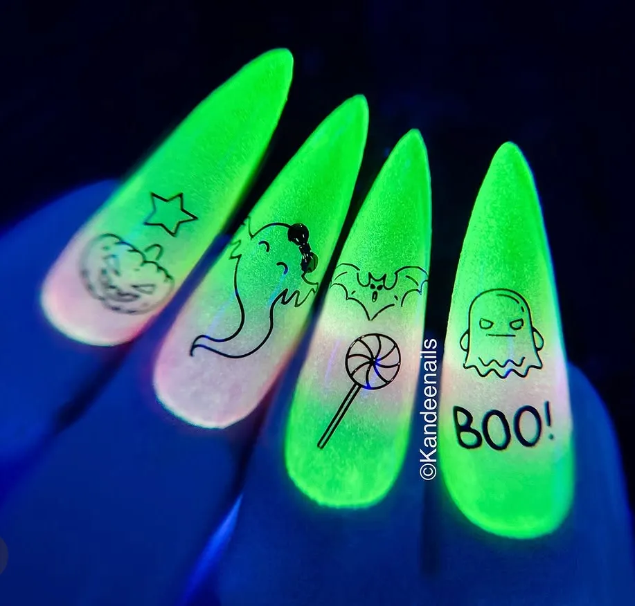 Clear Jelly Stamper CjSH-117 stempelplade Neon Nightmares