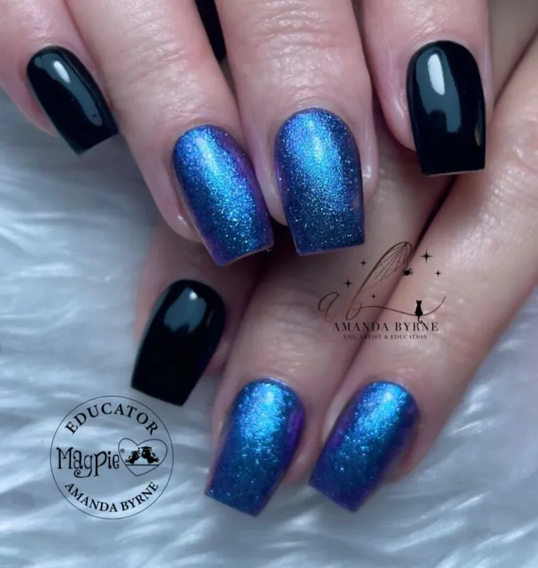 Indigo Nails Iris Dust neglepulver effekt