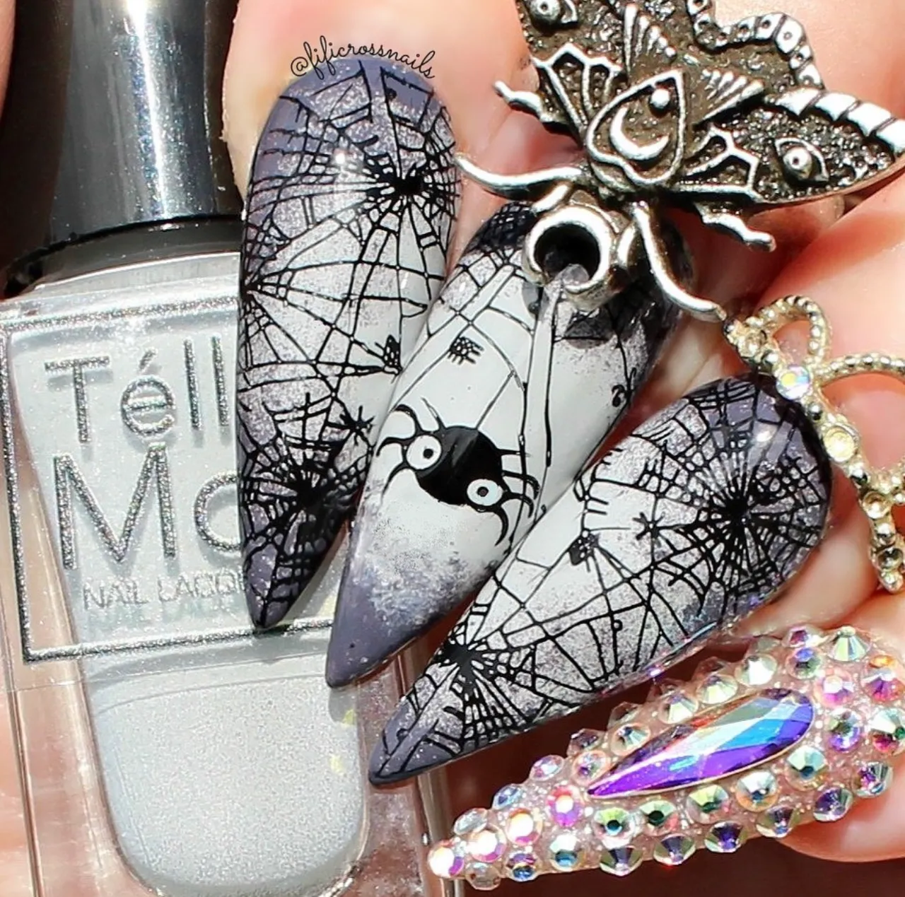 Clear Jelly Stamper CjS-H-77 Bootastic stamping plade 8x8cm halloween