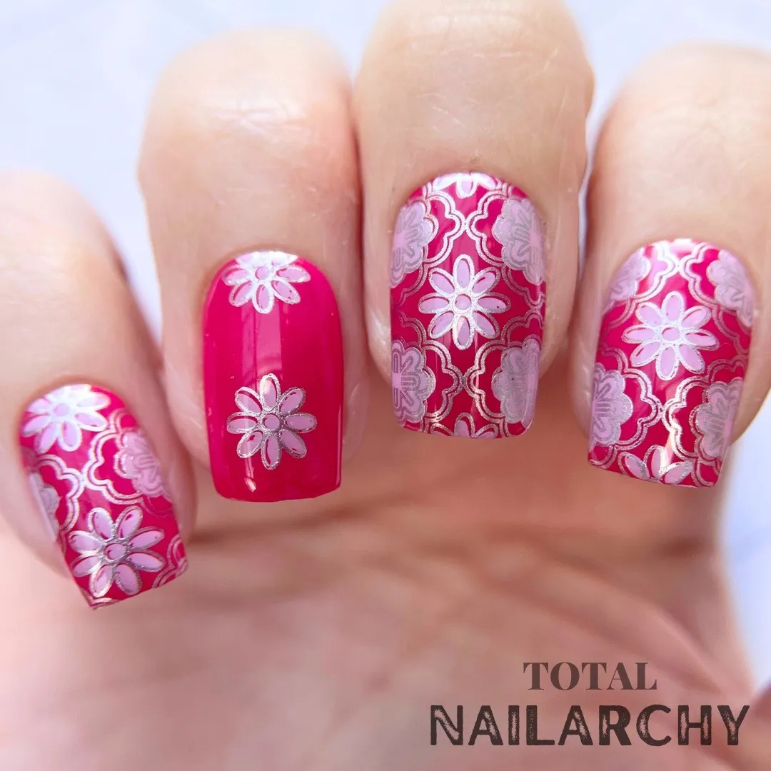 Clear Jelly Stamper CJS-339 Floral Baroque stampingplade
