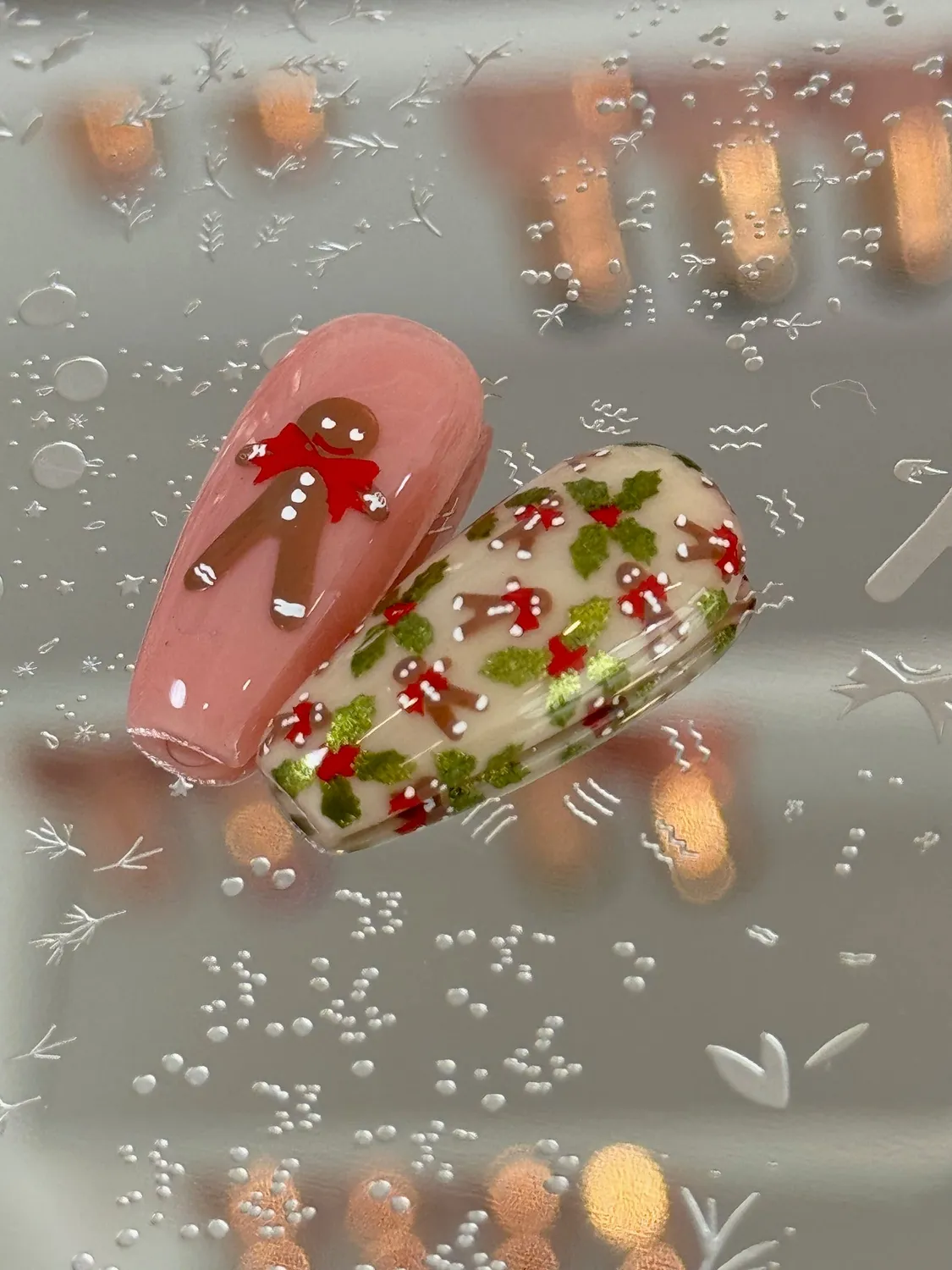 Clear Jelly Stamper CjSC-88 Holly Vibes stampingplade jul 14,5cm