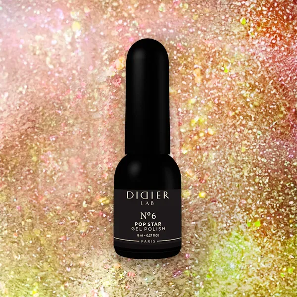 Didier Lab Pop Star No6 gellak guld glitter