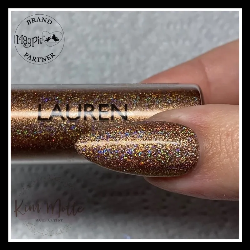 Indigo Nails Lauren negleglitter fin glans