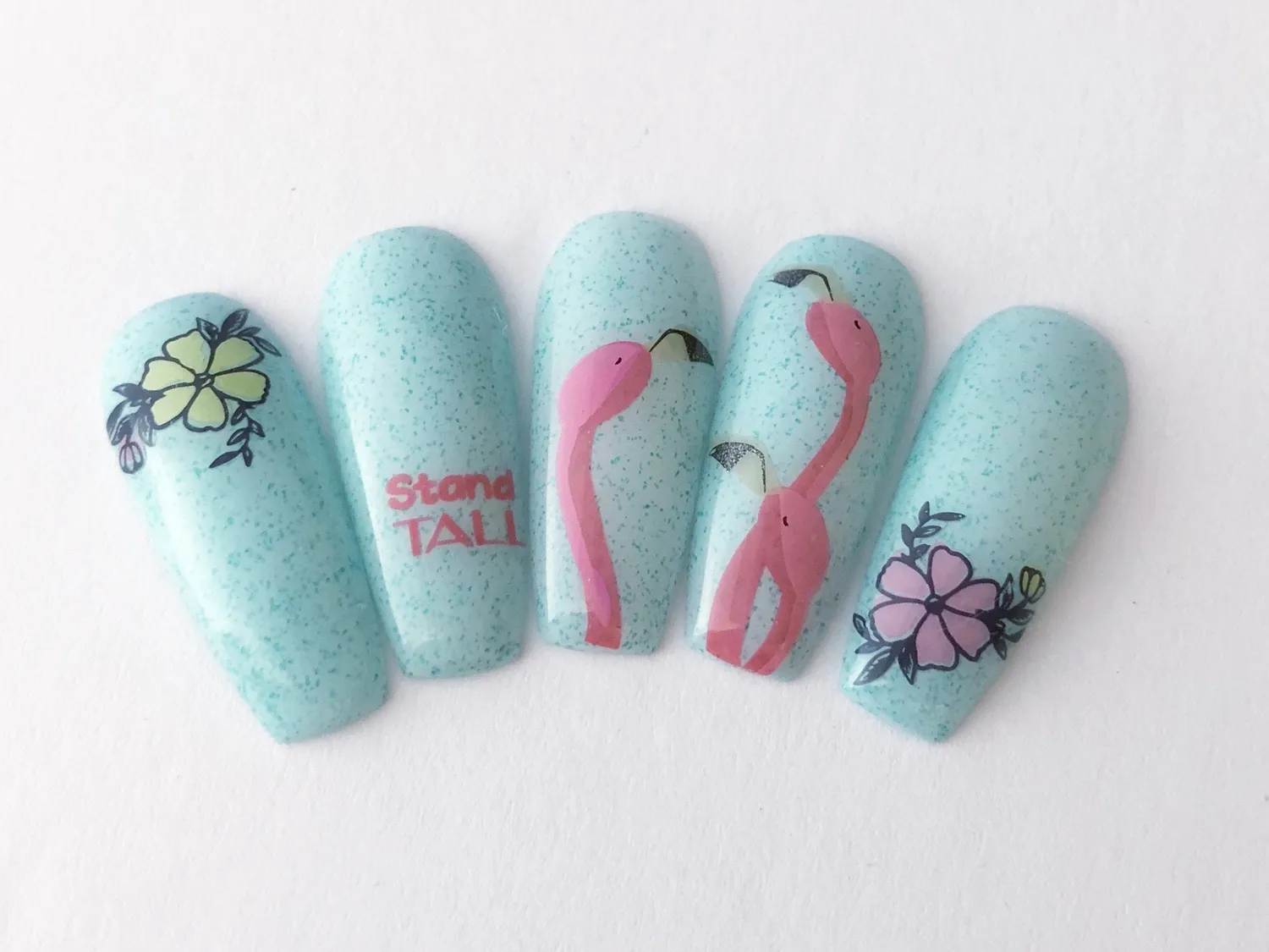 Clear Jelly Stamper CjS-93 Lil Flamingo stampingplade