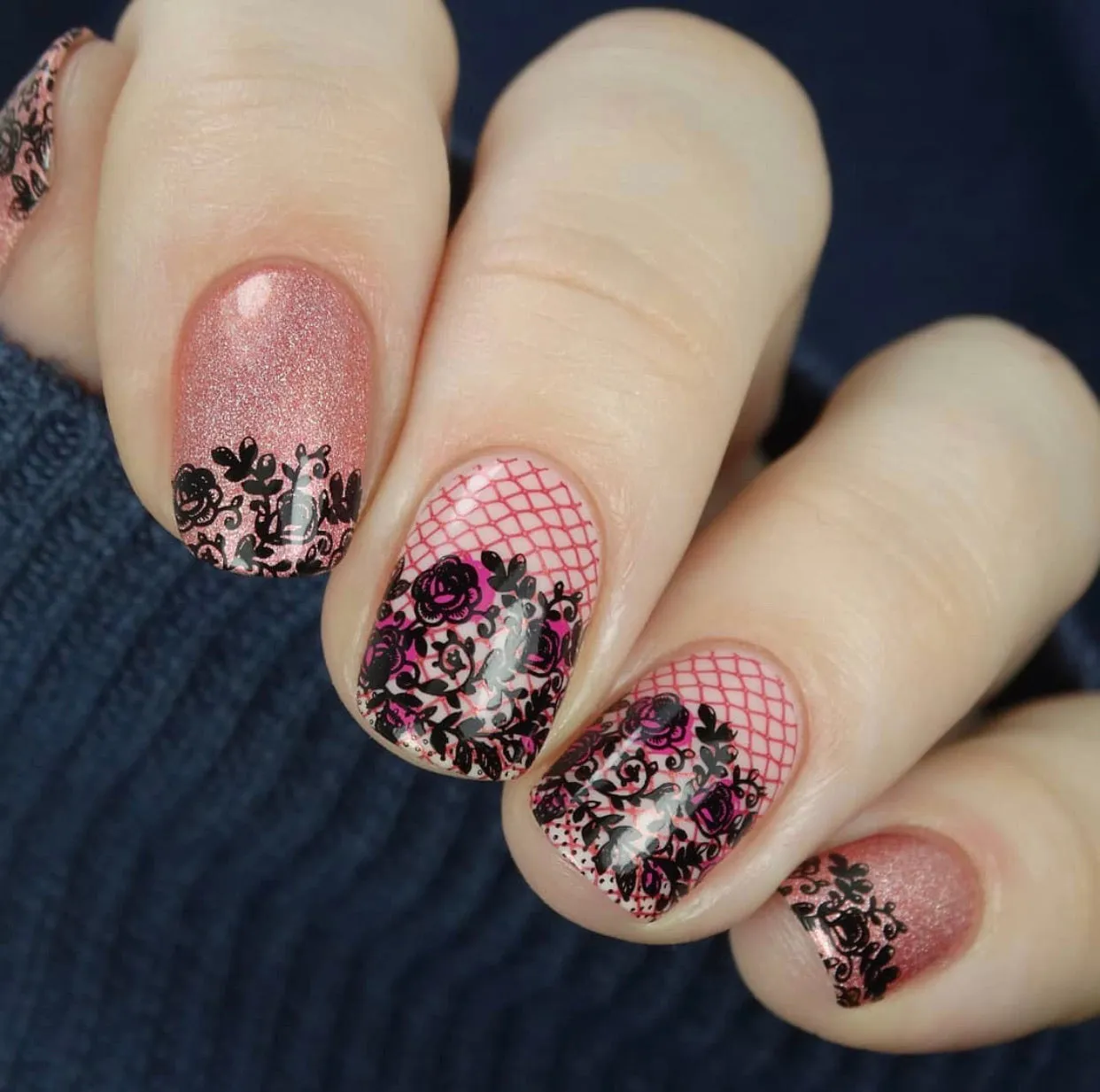 Clear Jelly Stamper CjS-178 A Touch of Lace stempelplade blonder