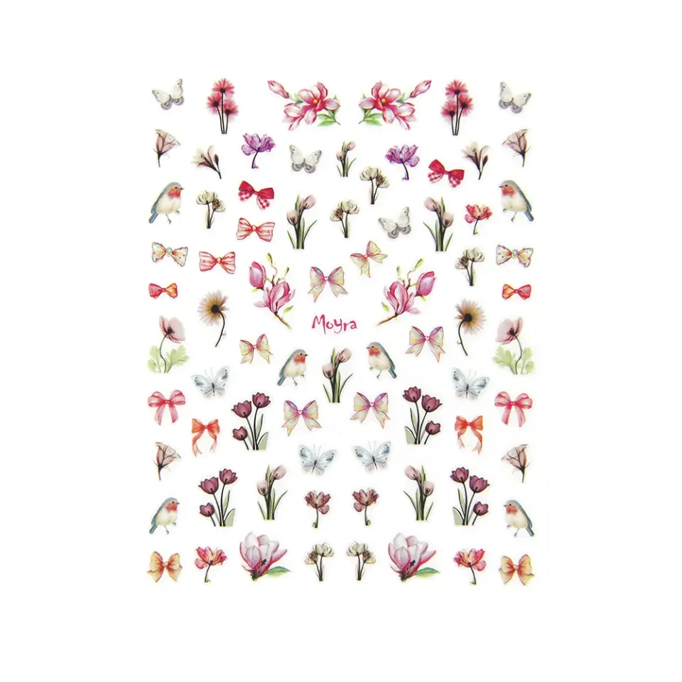 Moyra Nail Stickers No. 12 negleklistermærker selvklæbende