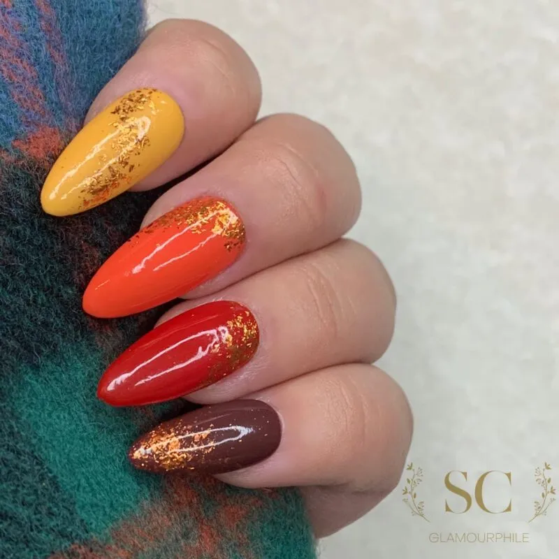 Indigo Nails Beautystones Riley flakes folie til negle