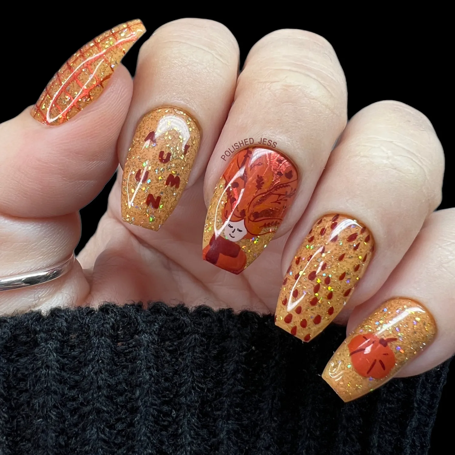 Clear Jelly Stamper CjS-169 Autumn Trails stamping plade efterår