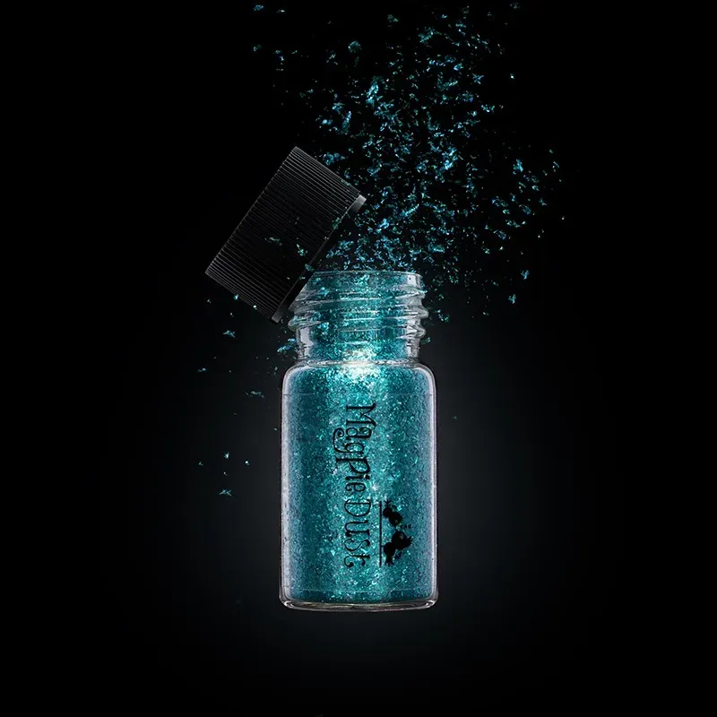 Indigo Nails Giselle Flakes negleflager effekt