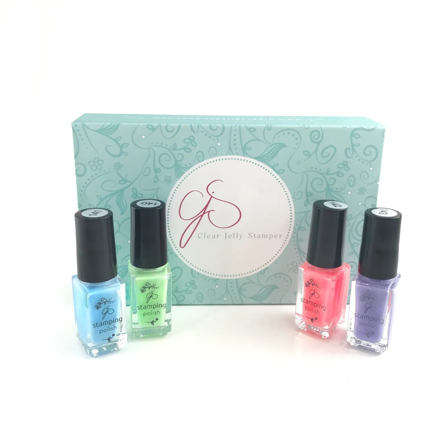 Clear Jelly Stamper Hop into Spring stampinglak 4x5 ml pastel