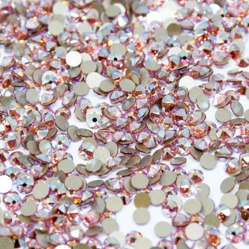 Beautystones Light Rose AB neglekrystaller