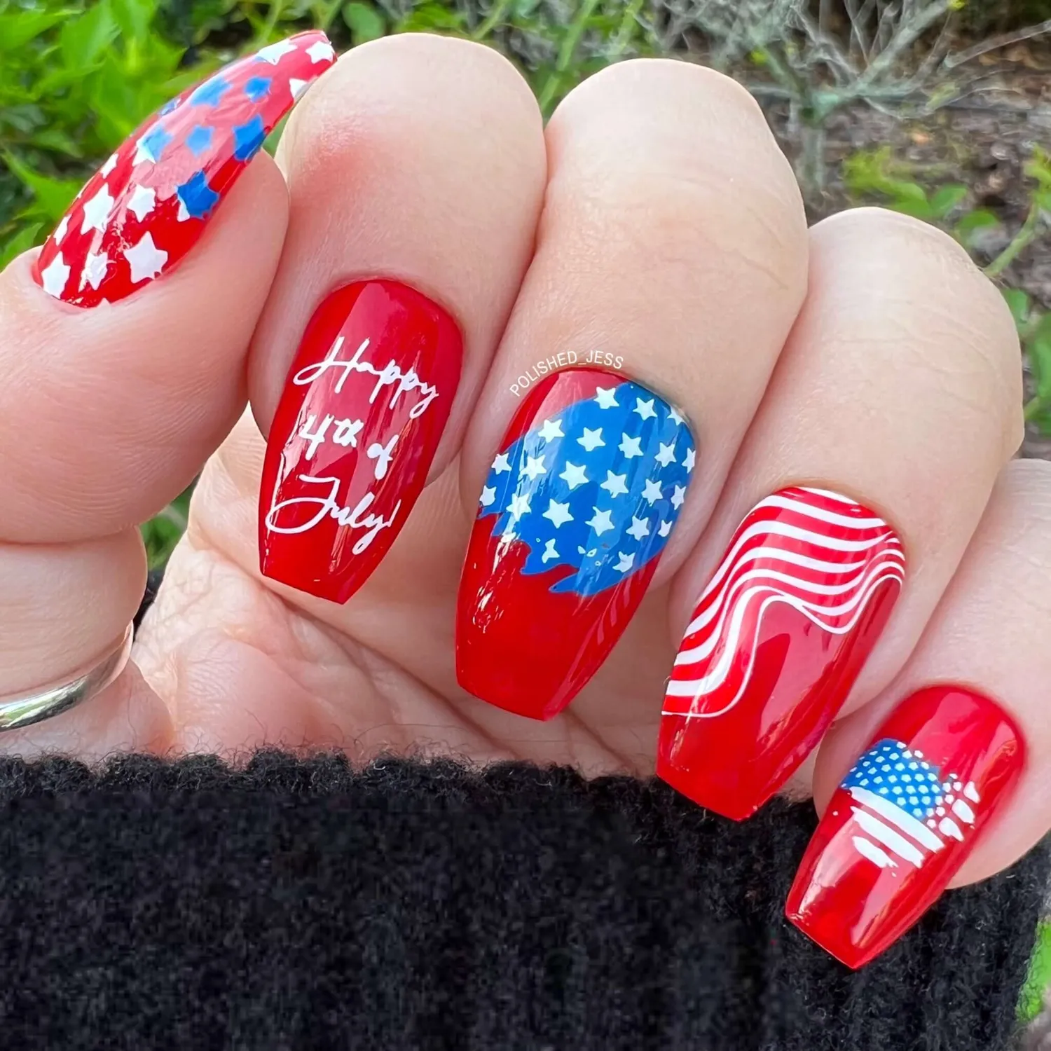 Clear Jelly Stamper Stars & Stripes One CjS-312 stempelplade