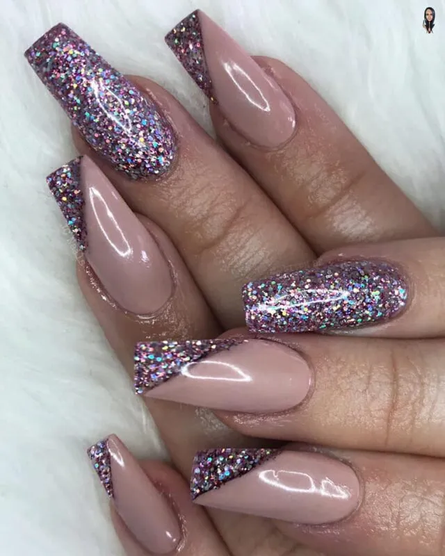 Indigo Nails Beautystones Millie Glitter neglitter fin
