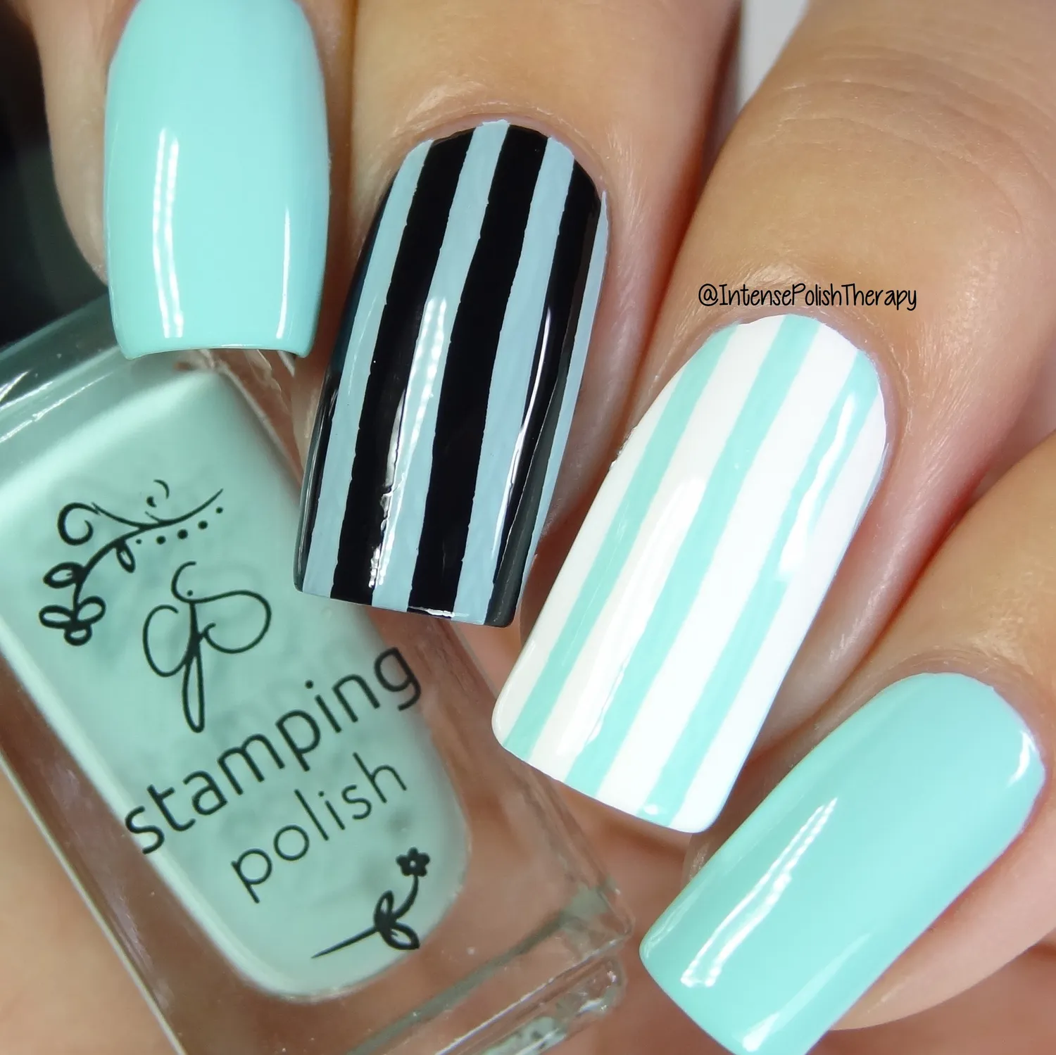 Clear Jelly Stamper 69 April Showers stamping lak 5 ml lyseblå
