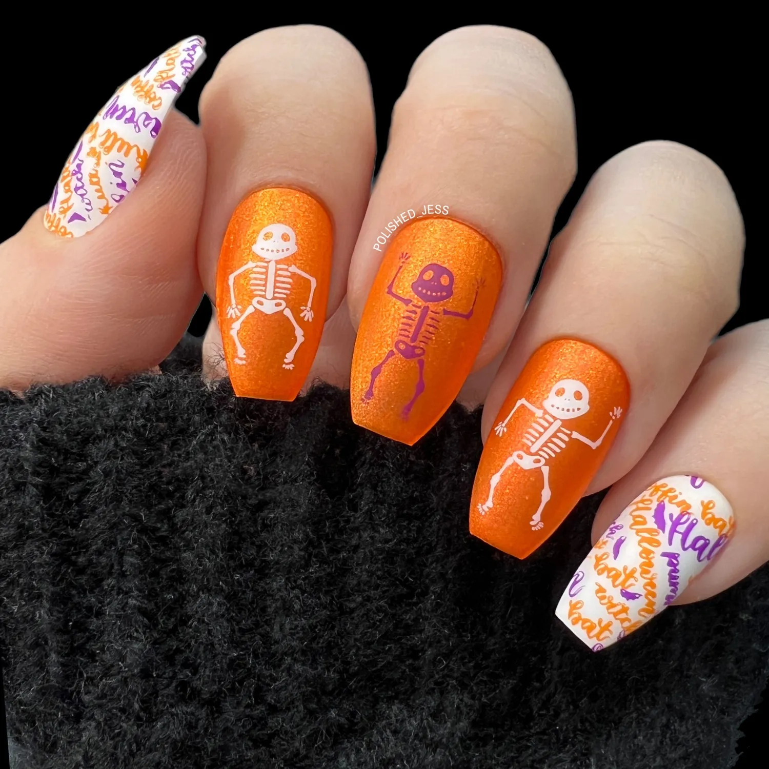 Clear Jelly Stamper CjSH-23 Dancing Skeletons stamping plade halloween