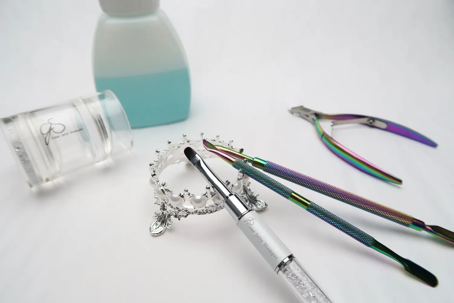 Clear Jelly Stamper Big Bling XL stempel klar gennemsigtig