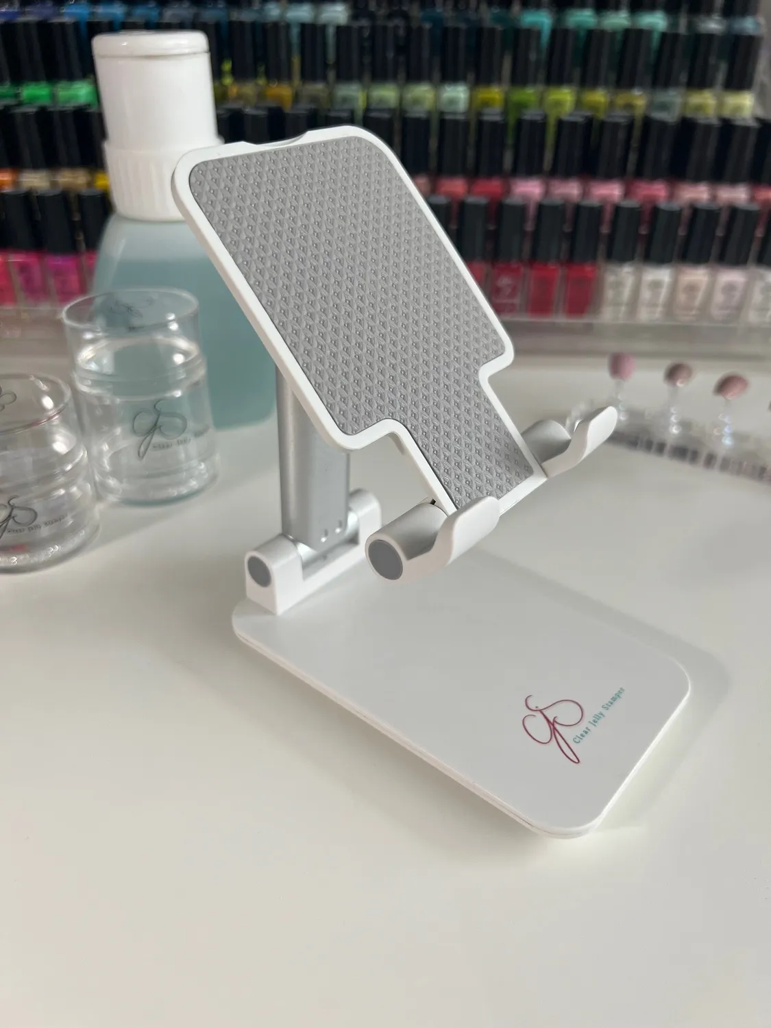 Clear Jelly Stamper CjS Phone Holder telefonholder til negle