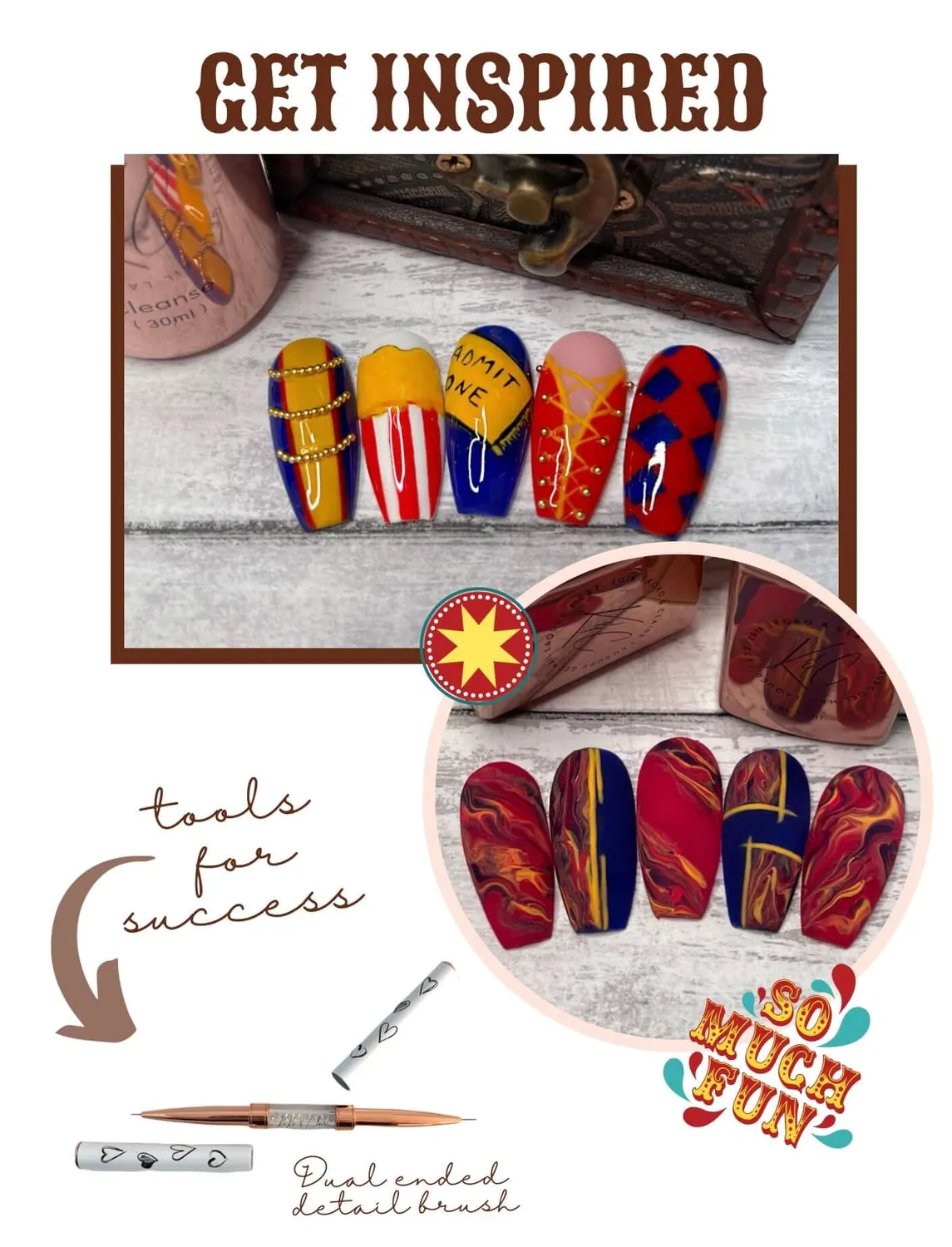 Clear Jelly Stamper CjS-233 Under The Big Top stamping plade