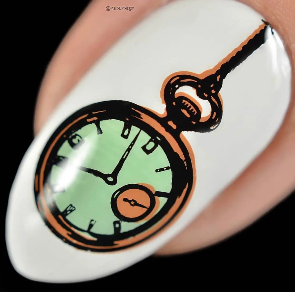 Clear Jelly Stamper Vintage Steampunk LC-46 stempelplade 14,5x9,5 cm